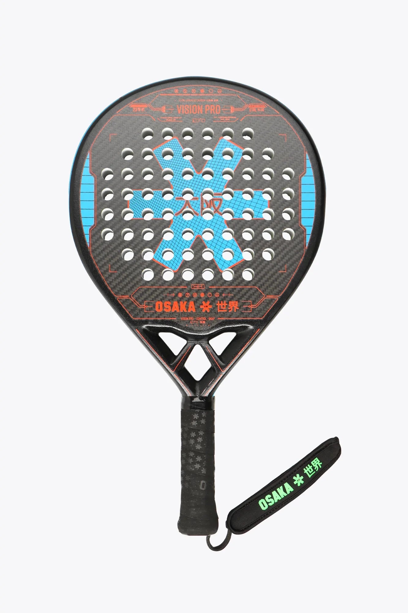 Osaka Vision Control Snap 2023 -padelmaila (Sininen)