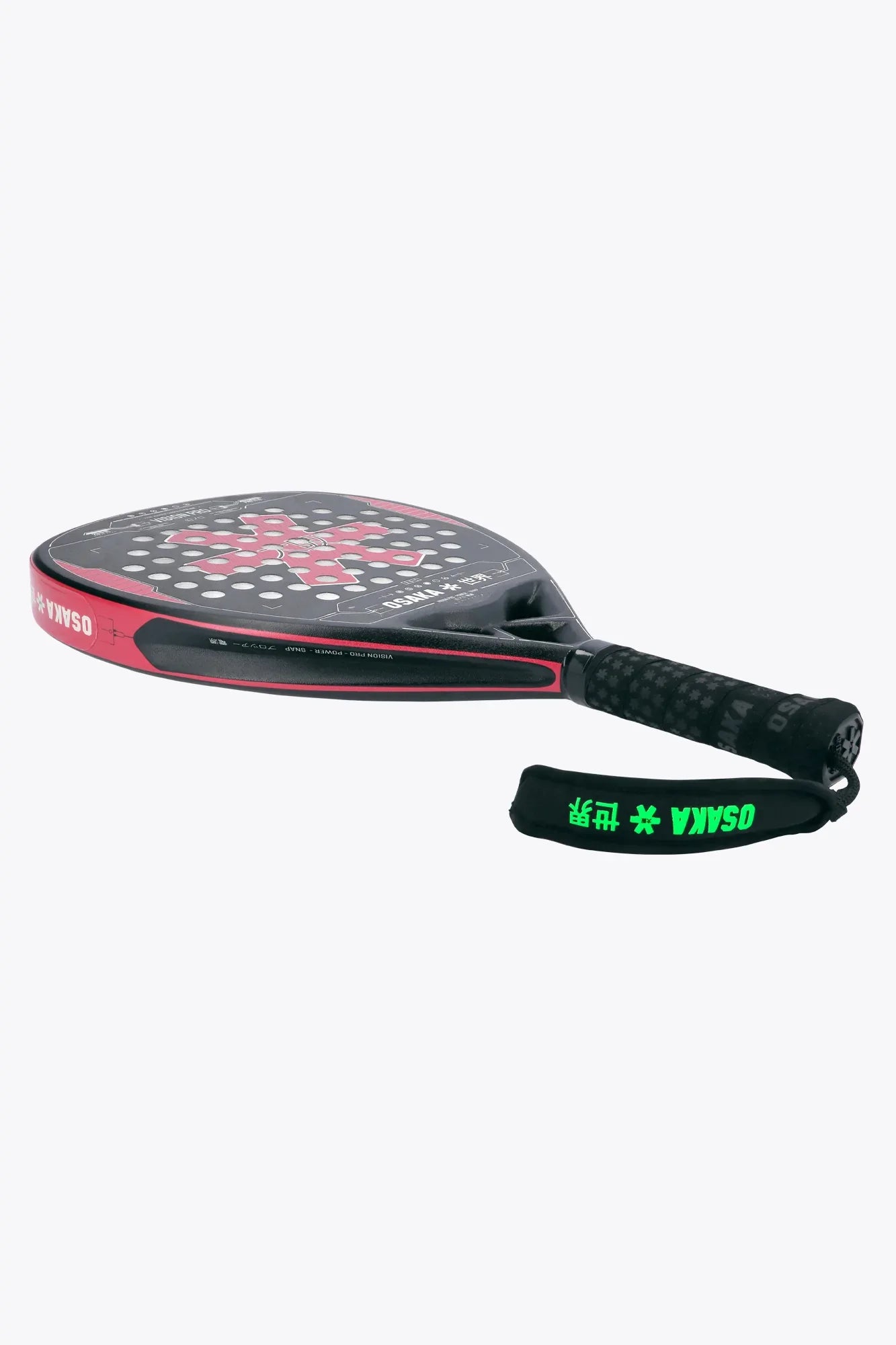 Osaka Vision Pro Power Snap 2023 -padelmaila (Viininpunainen/Harmaa)