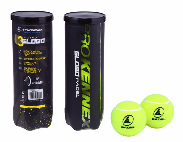 Pro Kennex Globo -padelpallo (3 kpl tuubi)