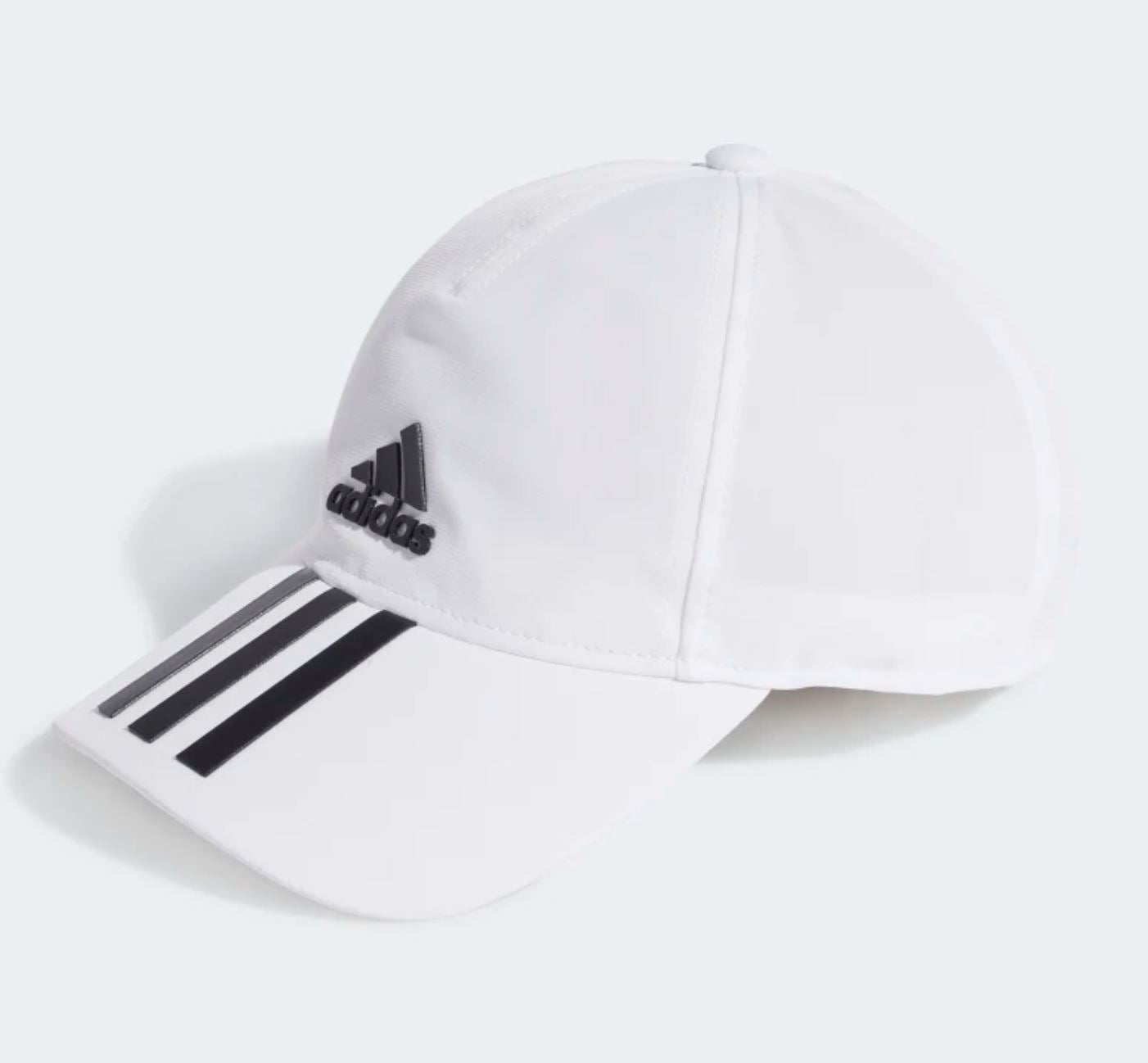 Adidas 3-Stripes -baseball-lakki (Valkoinen)