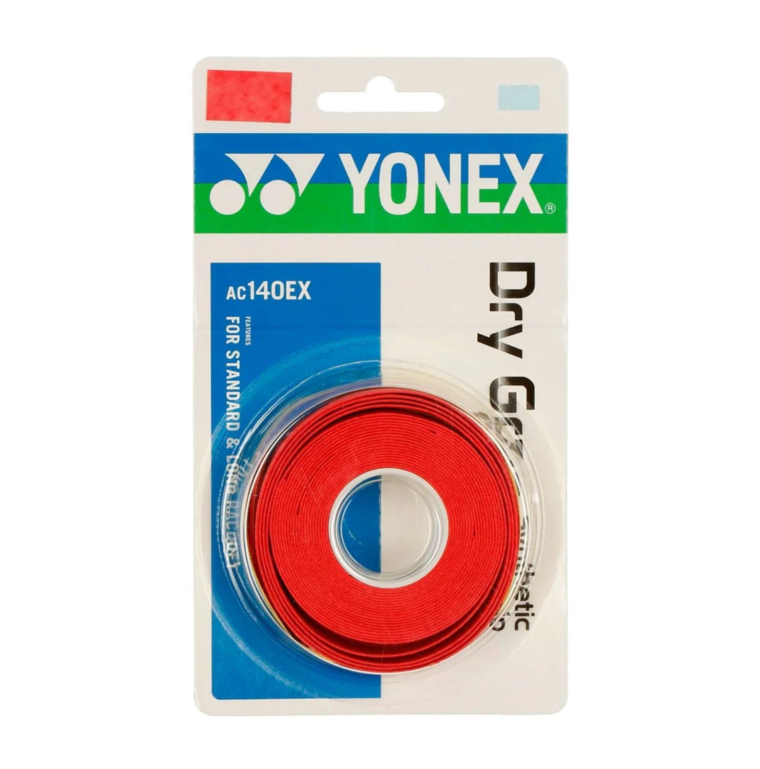 Yonex Dry Grap 3-Pack (Punainen)