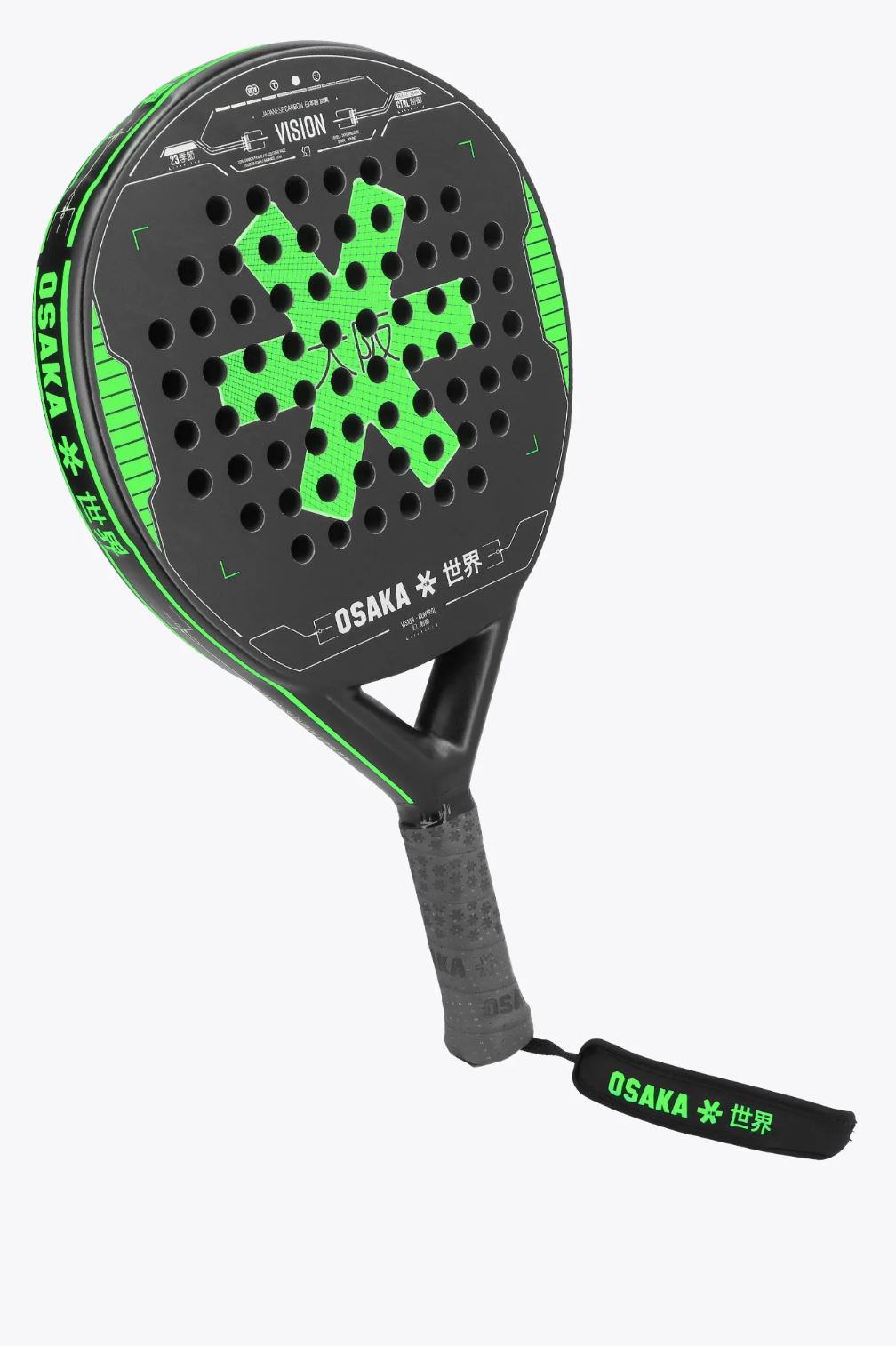 Osaka Vision Control 2023 -padelmaila (Musta)