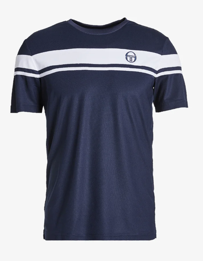 Sergio Tacchini Young Line Pro -treenipaita (Laivastonsininen/Valkoinen)