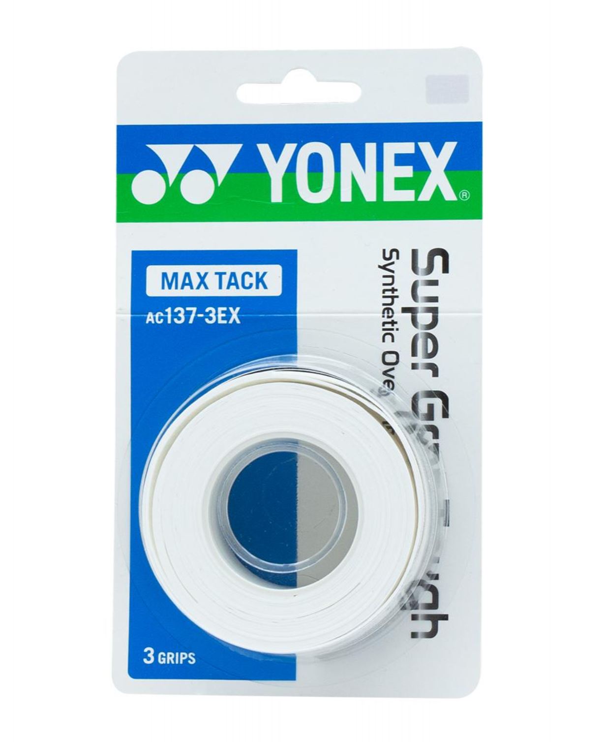 Yonex Super Grap Tough Max 3-Pack (Valkoinen)