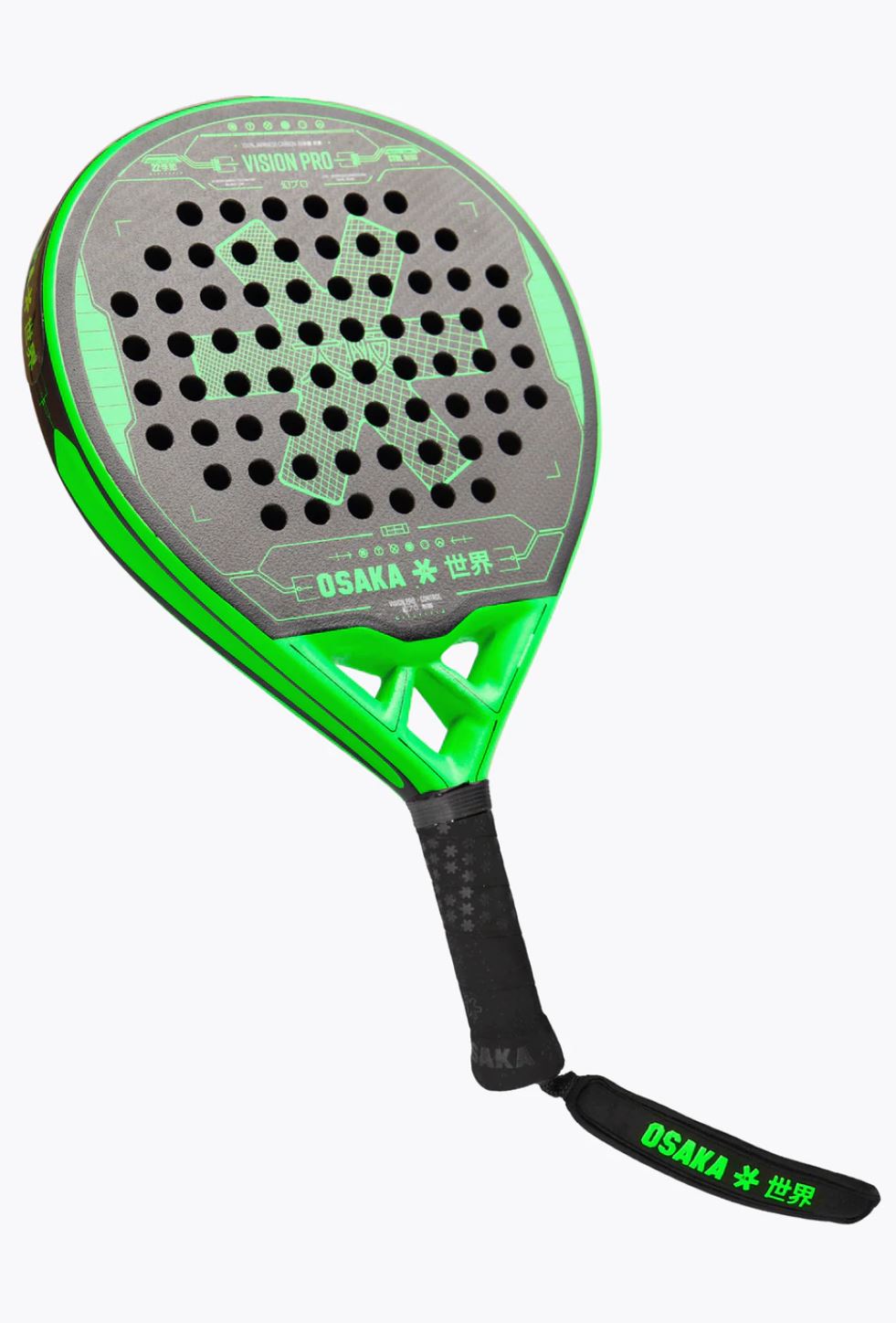 Osaka Vision Pro Control 2022 -padelmaila (Ikoninen musta)