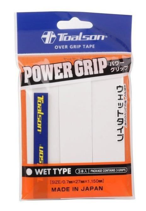 Toalson Power -grippi, 3-pack (Valkoinen)